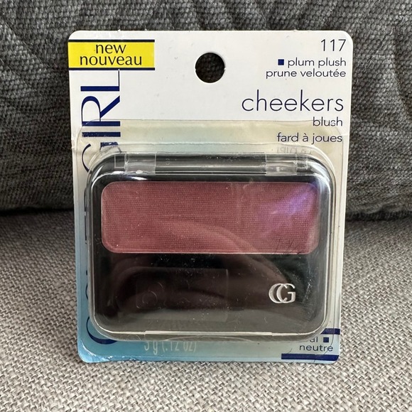 Covergirl Cheekers Blush Plum Plush 117 New Sealed Makeup Face Cosmetics Disc. - Picture 1 of 7